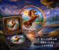 KILO! 2026 Year of The Majestic Mountain Stallion 1 Kilo .999 Fine Copper Colorized Coin | Horse Collector Round with COA & Display Box