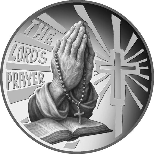 2026 Cameroon The Lord's Prayer 1/10 oz Silver Coin (06/05)