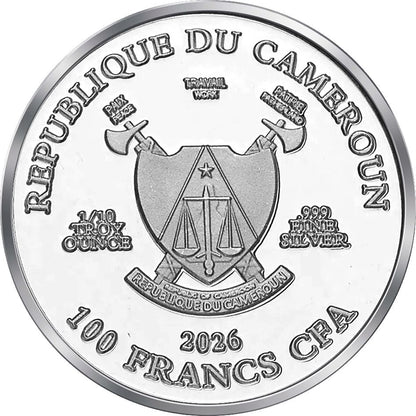 2026 Cameroon The Lord's Prayer 1/10 oz Silver Coin