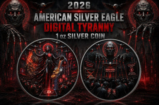 Estimate: 2026 U.S. Eagle Digital Tyranny Edition 1 oz Silver Coin (06/02)