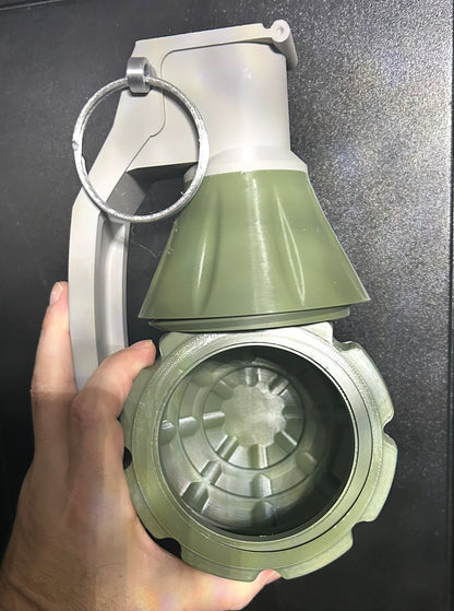 HUGE Grenade! Screw off top!