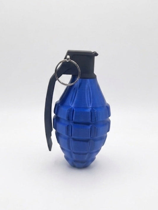 METALLIC BLUE AND BLACK PINEAPPLE GRENADE!