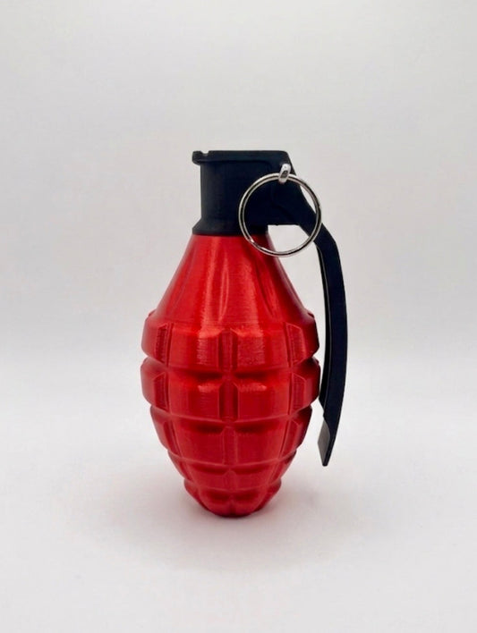 METALLIC RED AND BLACK PINEAPPLE GRENADE!