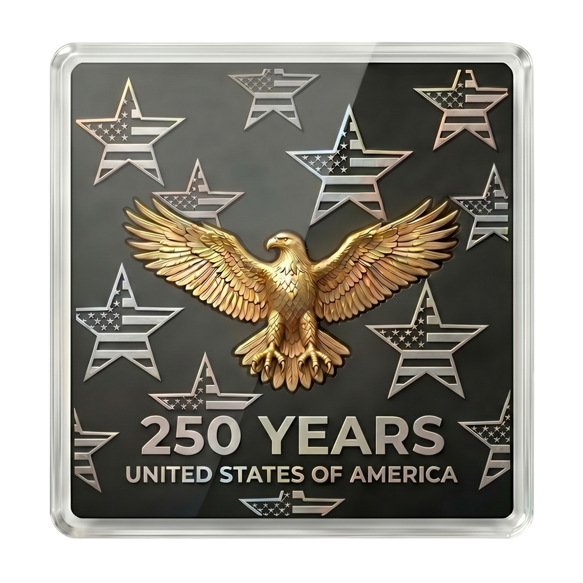 In Stock! American Eagle 250th Anniversary Shaped 1/20g Gold Medal