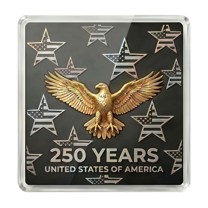 In Stock! American Eagle 250th Anniversary Shaped 1/20g Gold Medal