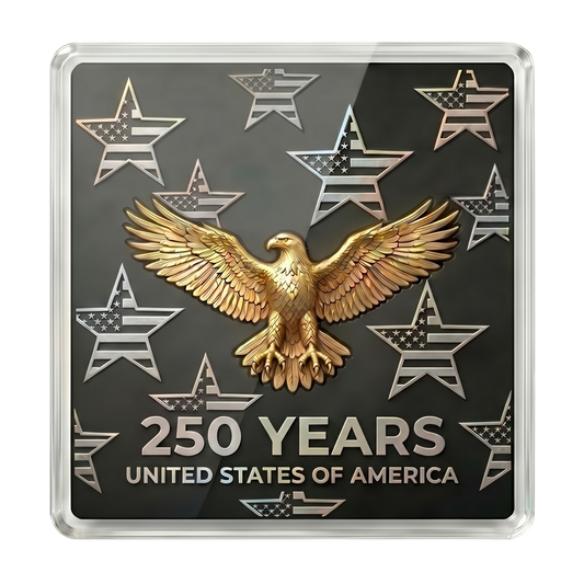 American Eagle 250th Anniversary Shaped 1/20g Gold Medal (06/03)