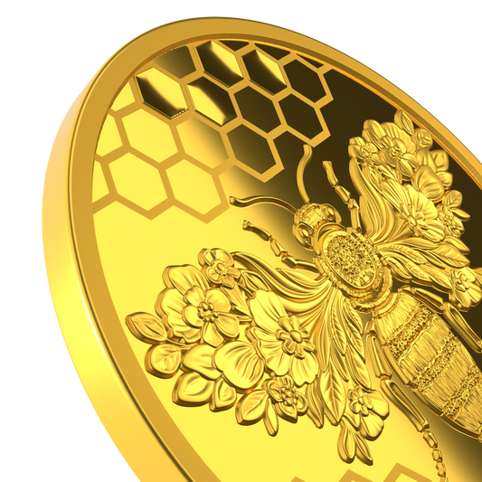 2026 Niue Gold Bee 1/25 oz Gold Coin (06/01)