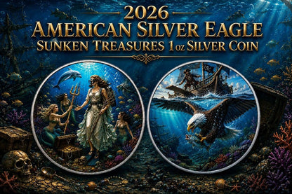 Estimate: 2026 U.S. Eagle Sunken Treasures Edition 1 oz Silver Coin (06/05)