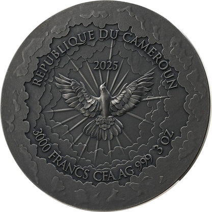 Factory Special! 2025 Cameroon Versus - Heaven & Hell 3 oz Silver Coin (06/04)