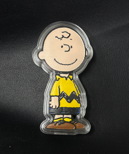 Officially Licensed 100 Gram Charlie Brown Colorized Copper in Display Box