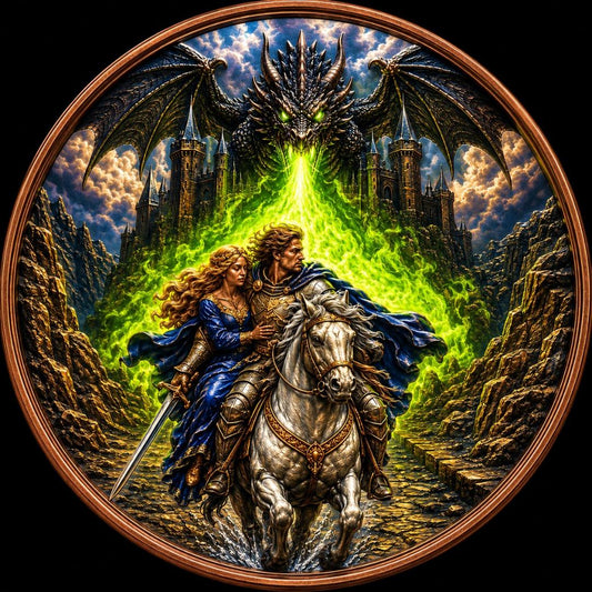 The Legend of Lancelot 5 oz Copper Medal (1500 Mintage) (6/8)