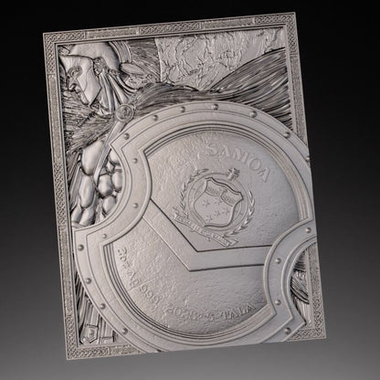 2025 Samoa Warriors Through Time - The Spartan 2 oz Silver Coin (06/12)