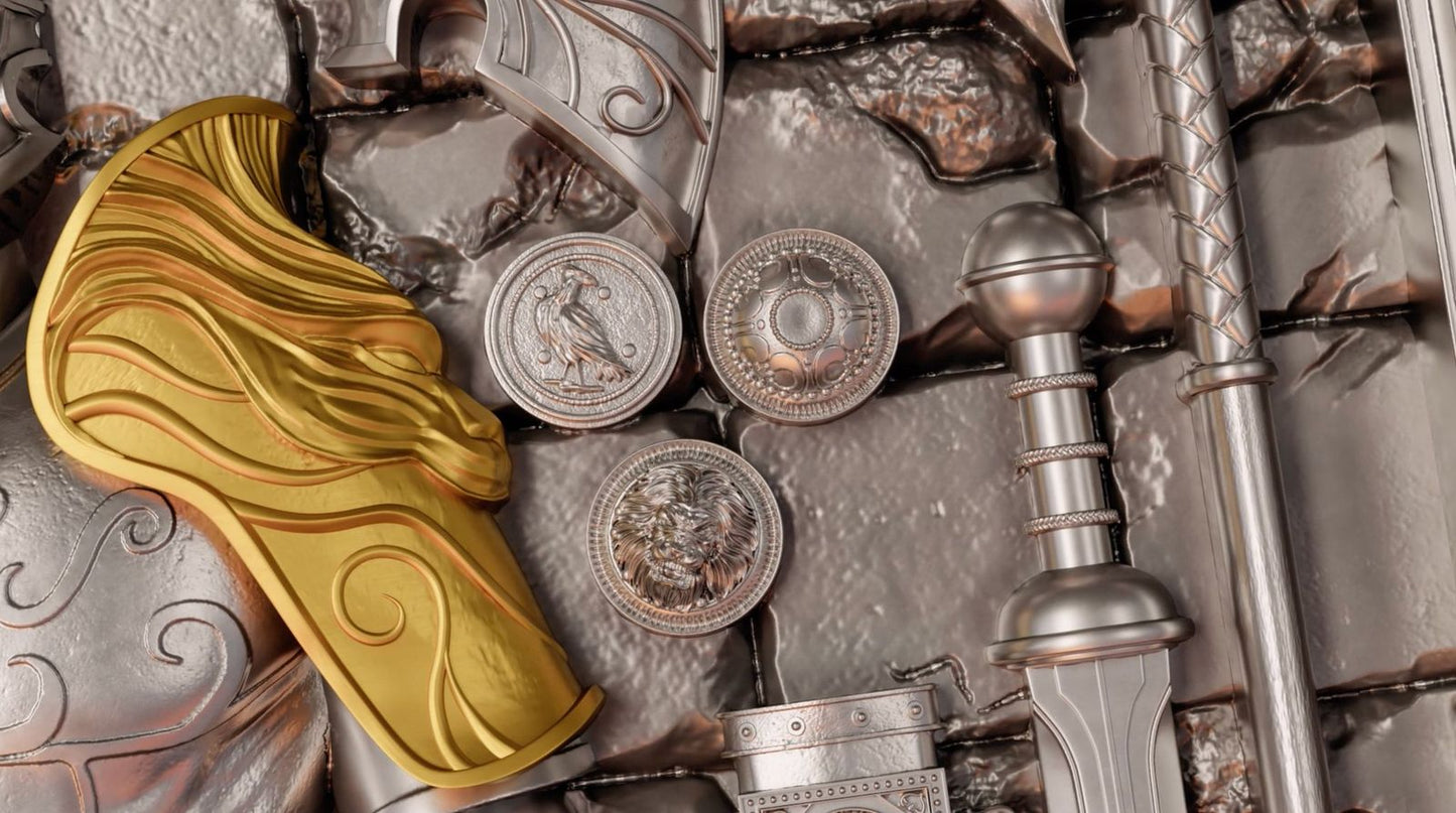 2025 Samoa Warriors Through Time - The Spartan 2 oz Silver Coin (06/12)
