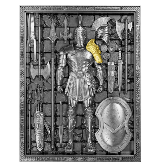 2025 Samoa Warriors Through Time - The Spartan 2 oz Silver Coin (06/12)