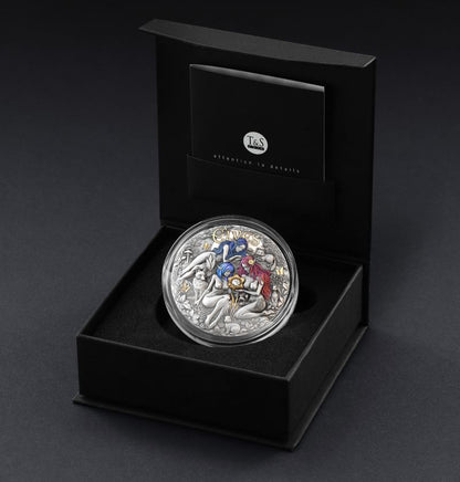 T&S 2026 Cameroon Elves w/Real Diamond 2 oz Silver Coin (06/12)