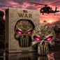 2026 250 Years of Honor & Courage 3oz .999 Copper Skull Pink Eyes Collectible Stacker