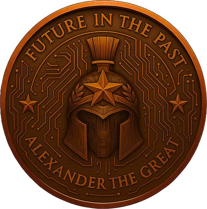 In Stock! Future in the Past Alexander the Great 1 oz Copper Medal