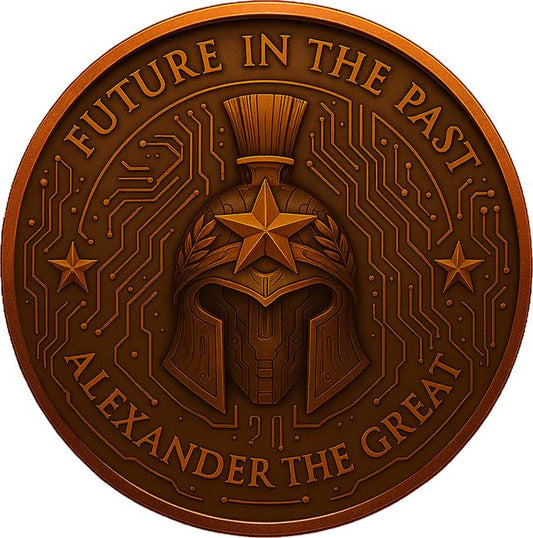In Stock! Future in the Past Alexander the Great 1 oz Copper Medal