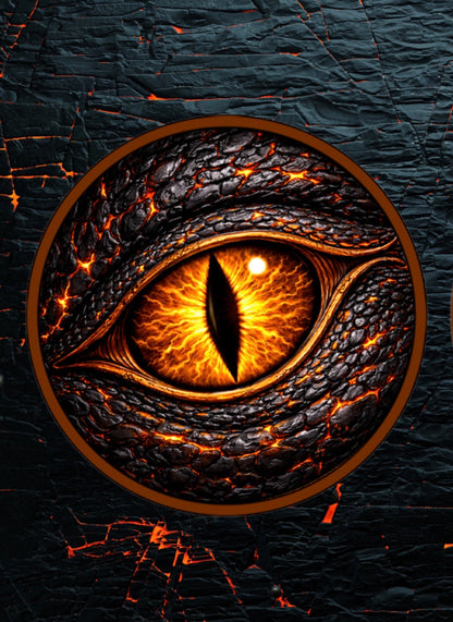 Next in Series! The Dragon's Ember Eye 5 oz Colorized Copper (06/09)