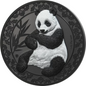 2019 Tanzania Nano Panda Black Proof 1 oz Silver Coin (06/08)