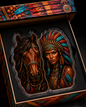 2026 SPIRIT OF THE PLAINS – 5 AVDP oz .999 Fine Copper Two-Piece Custom-Shaped Art Set