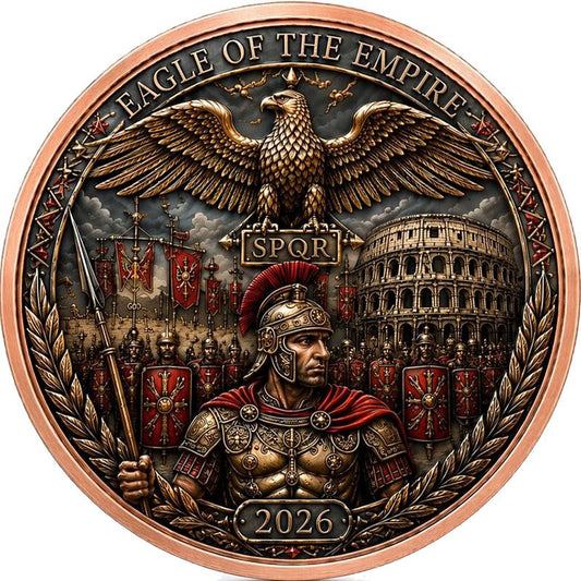 Ancient Empires - Rome 1 oz Copper Round in Card (06/08)