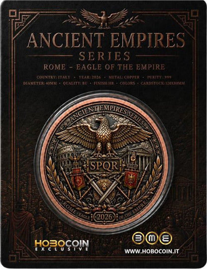 Ancient Empires - Rome 1 oz Copper Round in Card (06/08)