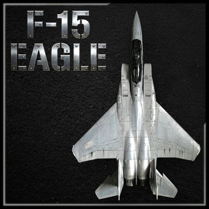 In Stock! USA F-15 Eagle Jet Shaped Colorized 1 oz Copper Medal (12/17)