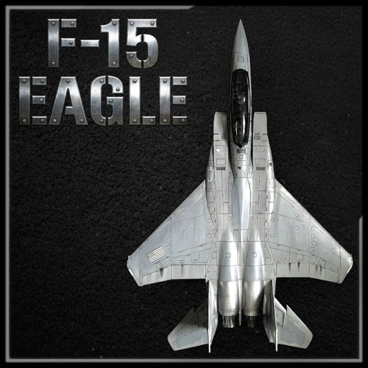 In Stock! USA F-15 Eagle Jet Shaped Colorized 1 oz Copper Medal (12/17)