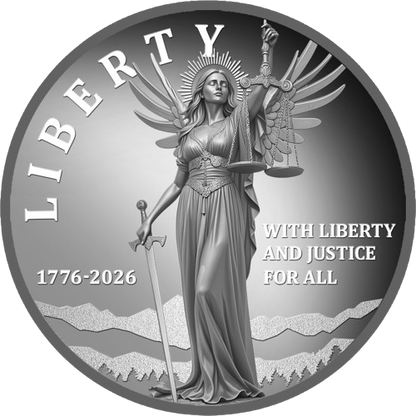 In Stock! Must see the back! 2026 Niue Winged Liberty Proof 1 oz Silver Coin (06/12)
