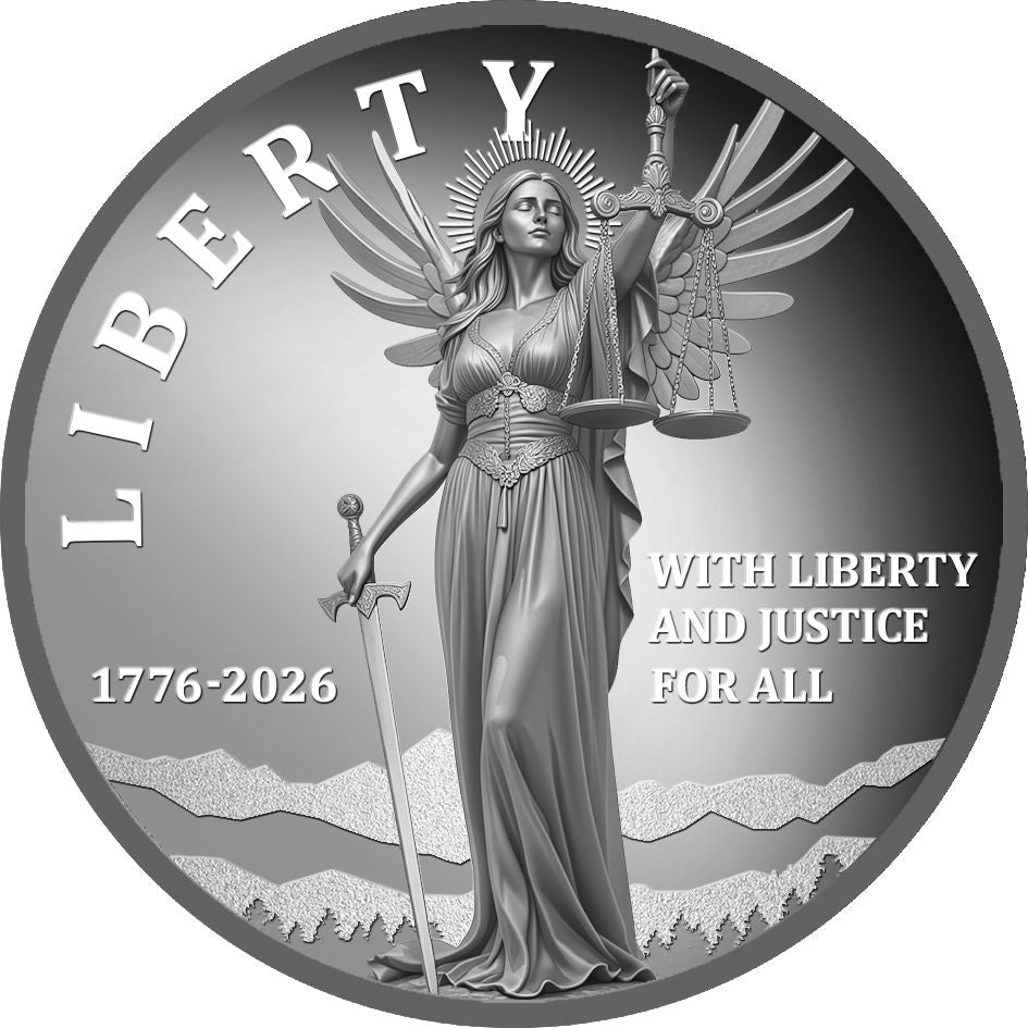 In Stock! Must see the back! 2026 Niue Winged Liberty Proof 1 oz Silver Coin (06/12)
