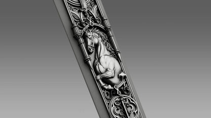See all photos! 2026 Samoa Ascalon - Sword of St. George Shaped 1 oz Silver Coin (06/09)