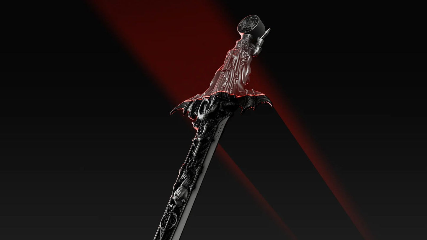 See all photos! 2026 Samoa Ascalon - Sword of St. George Shaped 1 oz Silver Coin (06/09)
