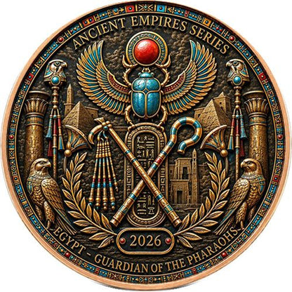 Ancient Empires - Egypt 1 oz Copper Round in Card (06/09)
