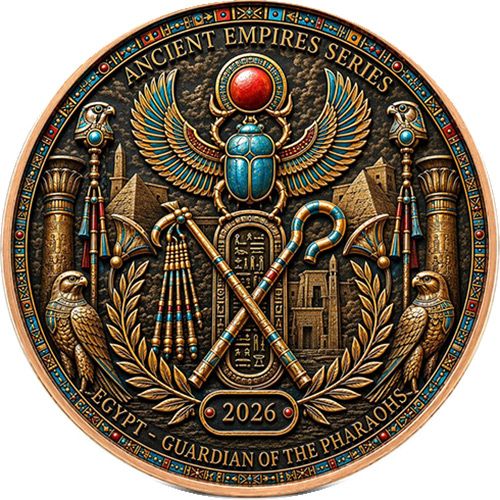 Ancient Empires - Egypt 1 oz Copper Round in Card (06/09)
