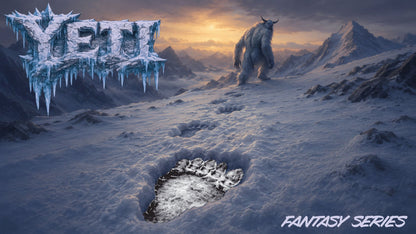 2026 Yeti Footprint Shaped 1/200 oz Platinum Medal in Card (06/09)
