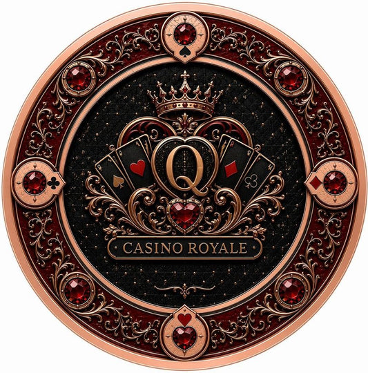 New Series! Casino Royale - Lady Luck Colorized 1 oz Copper Medal (06/12)