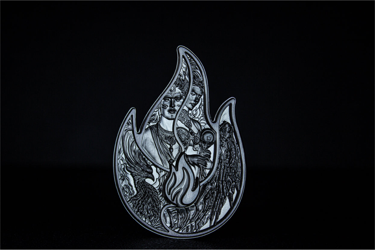 2024 Korea Eternal Flame Stacker 2 oz Silver Medal