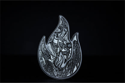 2024 Korea Eternal Flame Stacker 2 oz Silver Medal