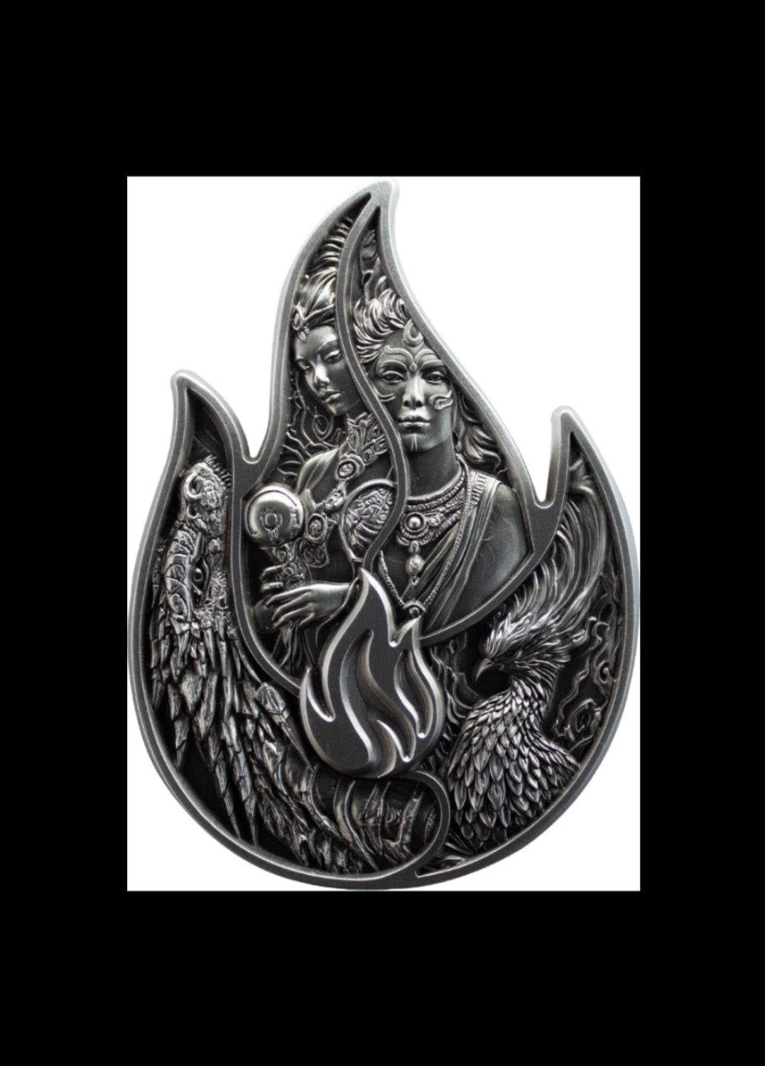 2024 Korea Eternal Flame Stacker 2 oz Silver Medal
