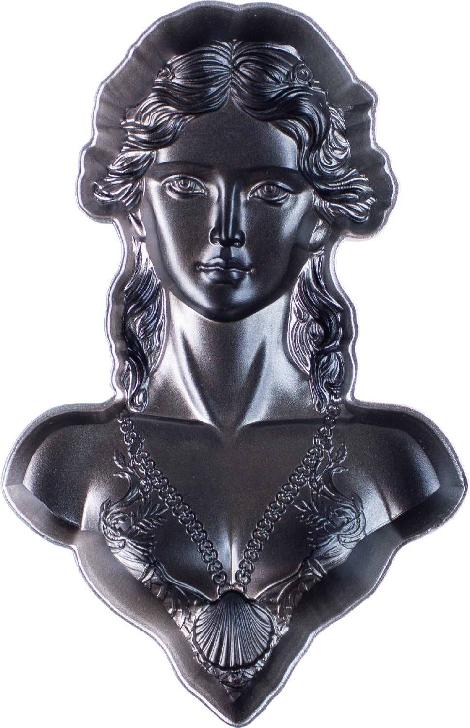 In Stock! 2025 Korea Goddess Venus Stacker 2 oz Silver Medal (03/18) - Packaging: Capsule