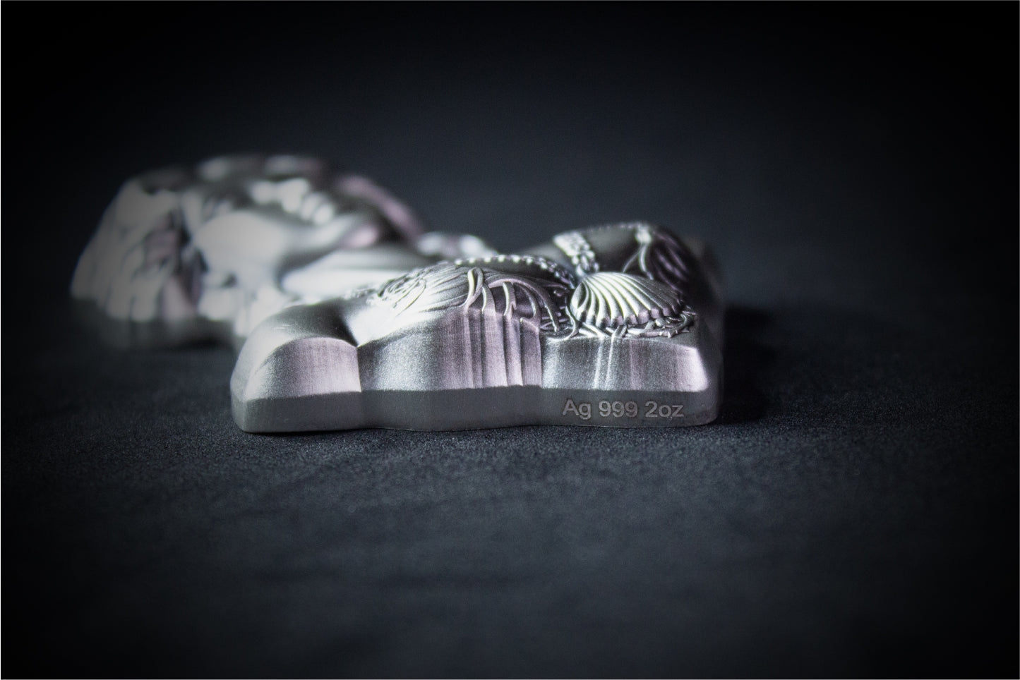 In Stock! 2025 Korea Goddess Venus Stacker 2 oz Silver Medal (03/18) - Packaging: Capsule