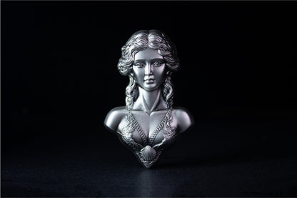 In Stock! 2025 Korea Goddess Venus Stacker 2 oz Silver Medal (03/18) - Packaging: Capsule