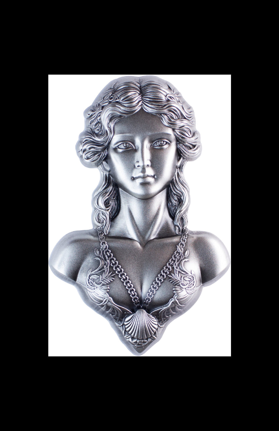 In Stock! 2025 Korea Goddess Venus Stacker 2 oz Silver Medal (03/18) - Packaging: Capsule