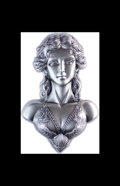 In Stock! 2025 Korea Goddess Venus Stacker 2 oz Silver Medal (03/18) - Packaging: Capsule