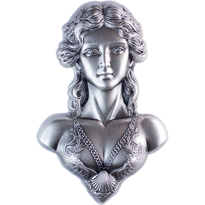 In Stock! 2025 Korea Goddess Venus Stacker 2 oz Silver Medal (03/18) - Packaging: Capsule