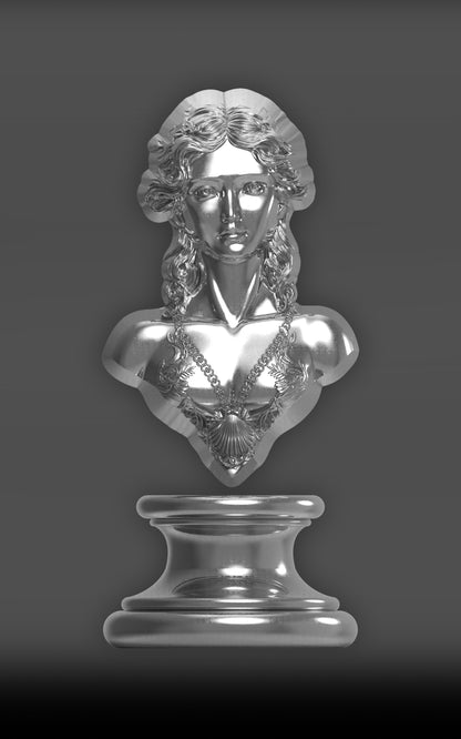 In Stock! 2025 Korea Goddess Venus Stacker 2 oz Silver Medal