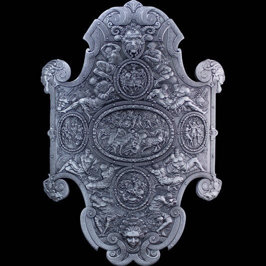 In Stock! 2024 Korea Shield of Victory 2 oz Silver Stacker Medal