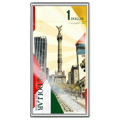 In Stock! 2026 Liberia The Angel of Independence 1/10 oz Silver Note