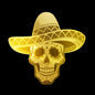 In Stock! 2026 Liberia Dia De Los Muertos Shaped 1/1000 oz Gold Coin in Card (08/20)